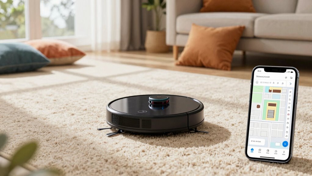 update robot vacuum maps