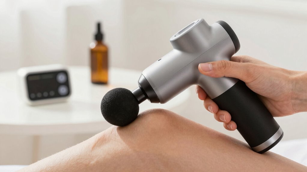 use massage gun carefully