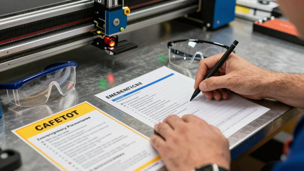 wear ppe and know emergency procedures