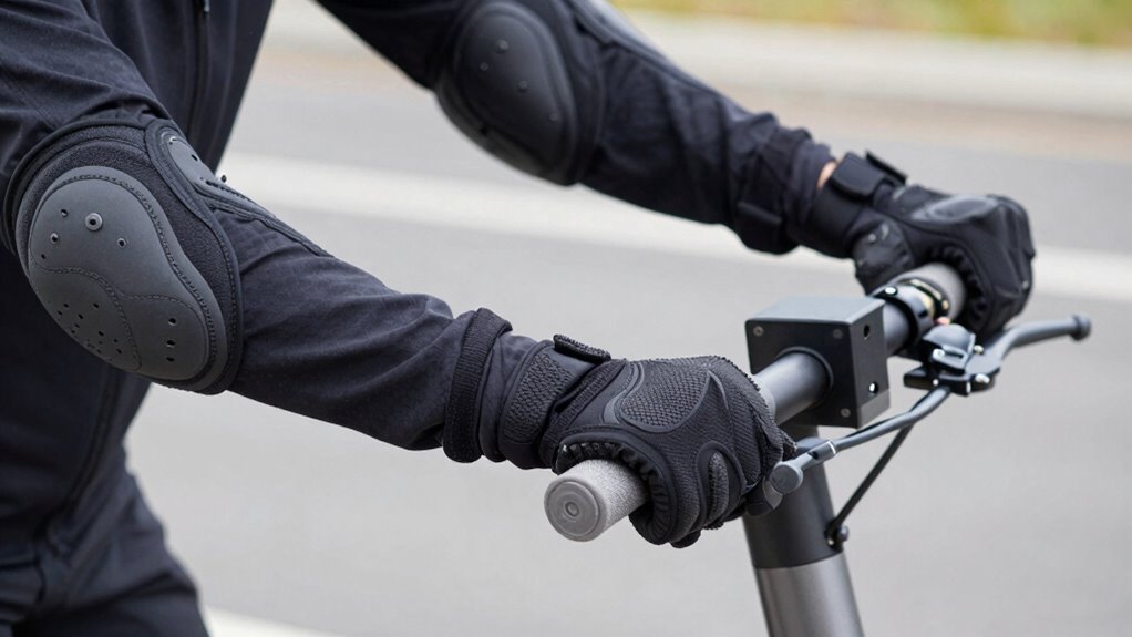 wear protective gloves and pads