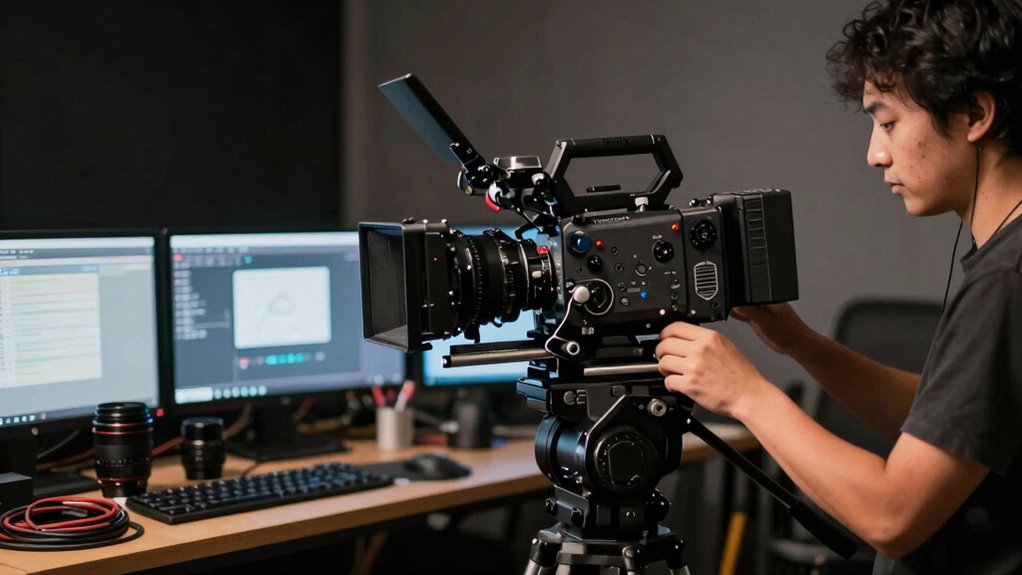 cinema cameras require careful handling