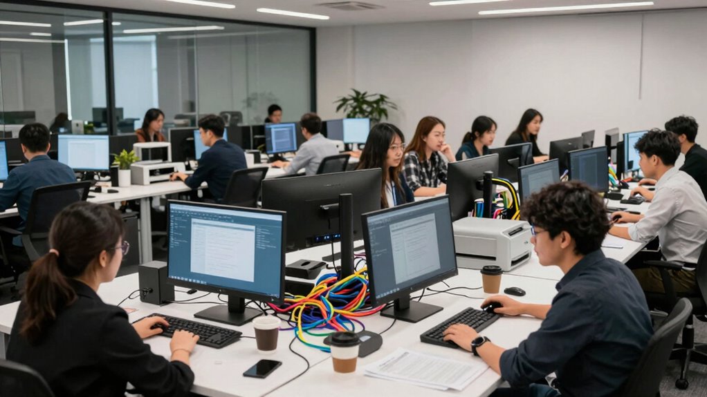 controllable open office noise