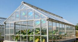 durable polycarbonate greenhouse heat