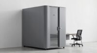 efficient office pod placement