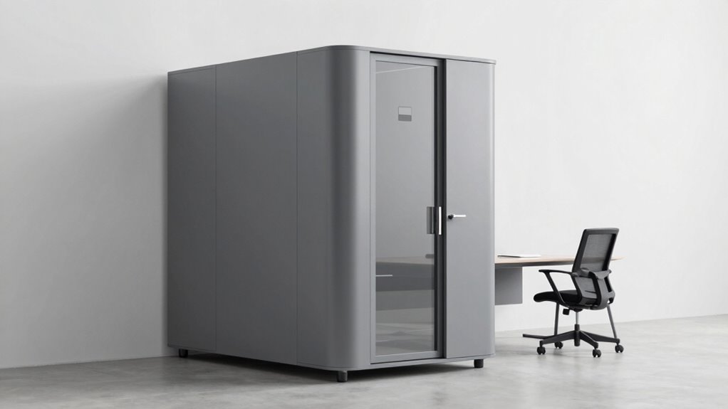 efficient office pod placement