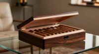humidor ensures cigar stability