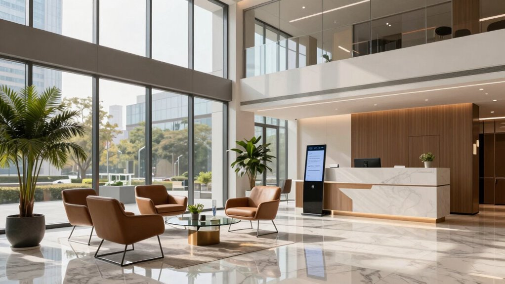 luxurious offices attract talent