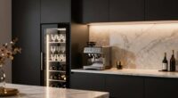 luxury kitchen beverage center