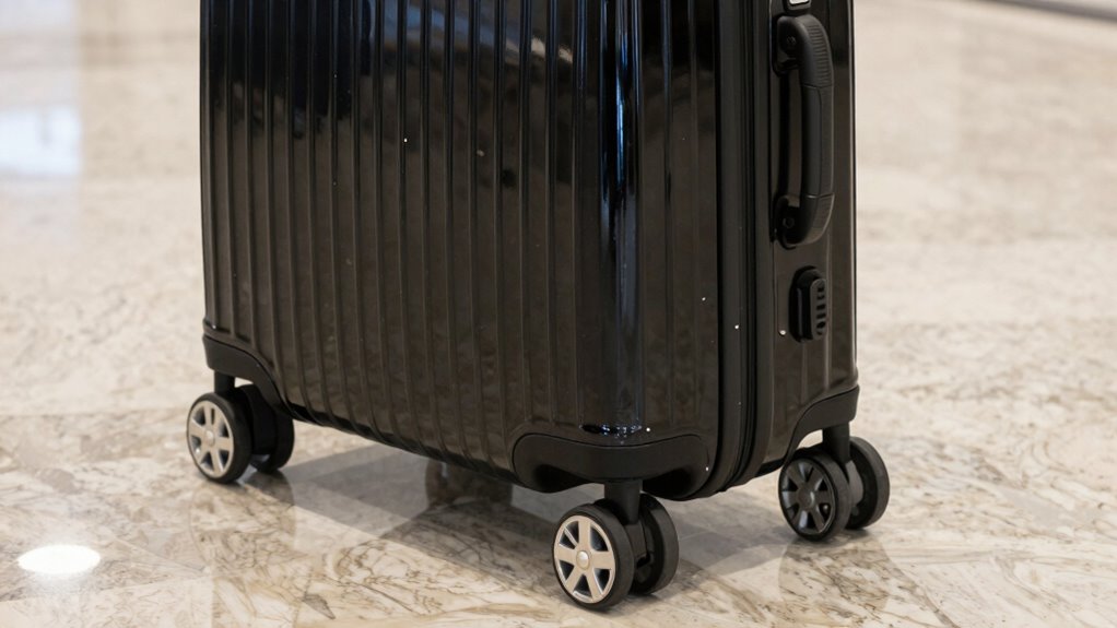 luxury luggage s smooth performance