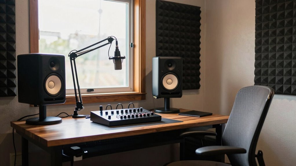 optimize home studio acoustics