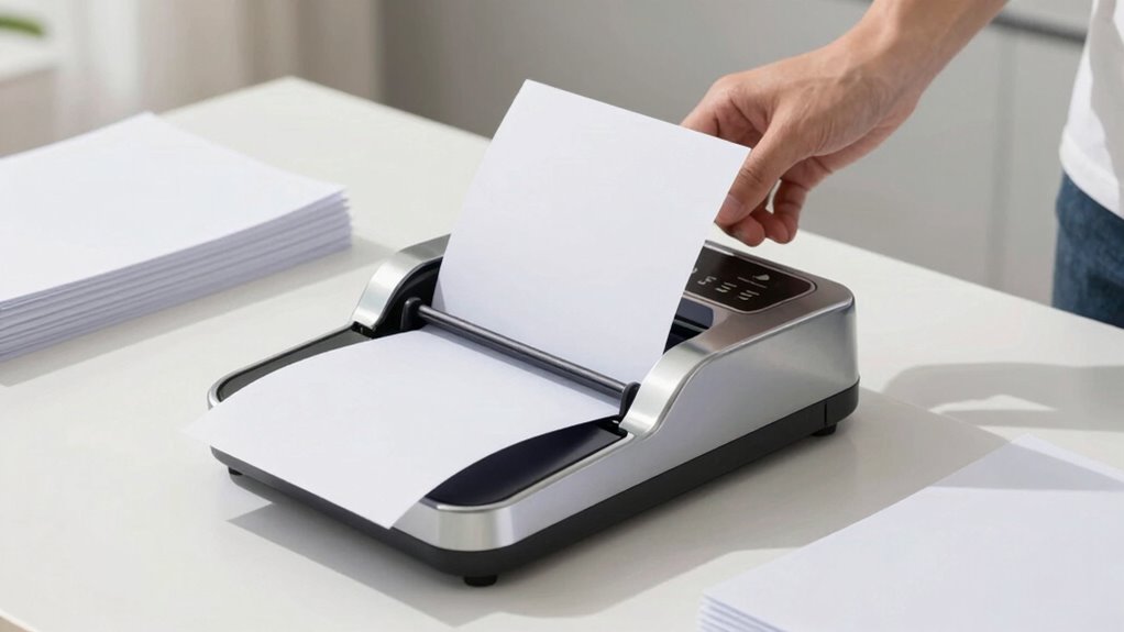 paper folding machine test