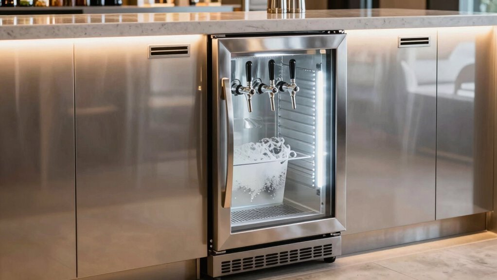 proper built in kegerator ventilation