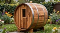 sauna transforms backyard ambiance