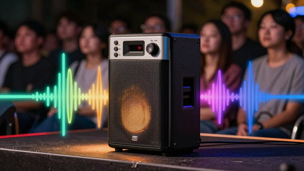 sound distribution and coverage