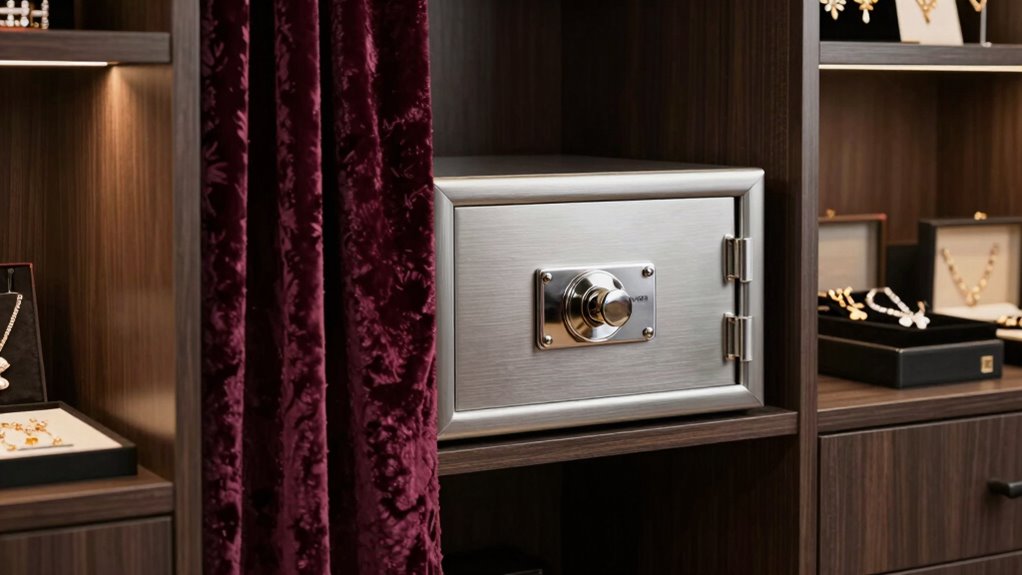 strategic discreet safe placement
