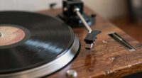 surface causes turntable vibration