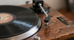 surface causes turntable vibration