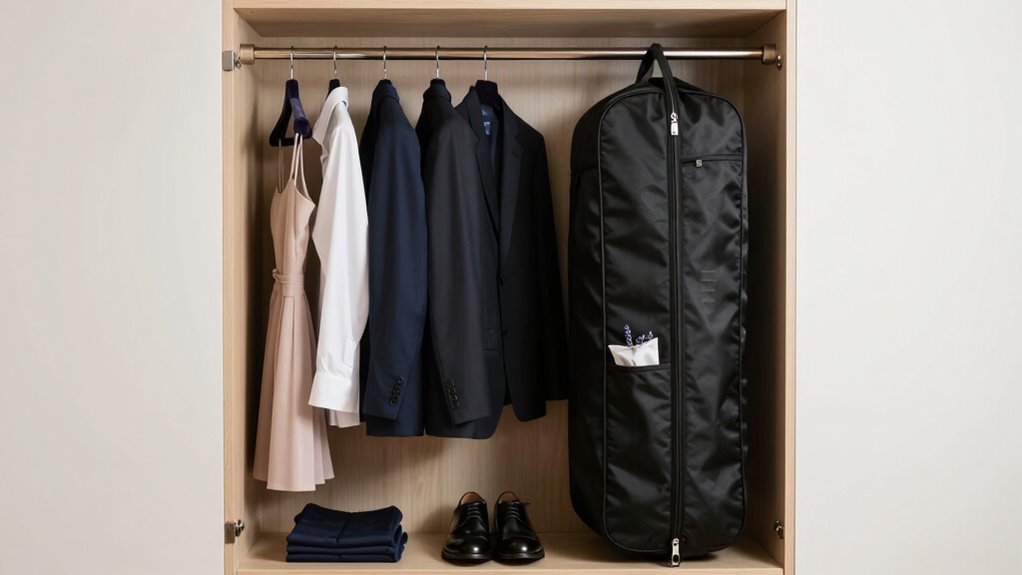 travel friendly organized clothing protection