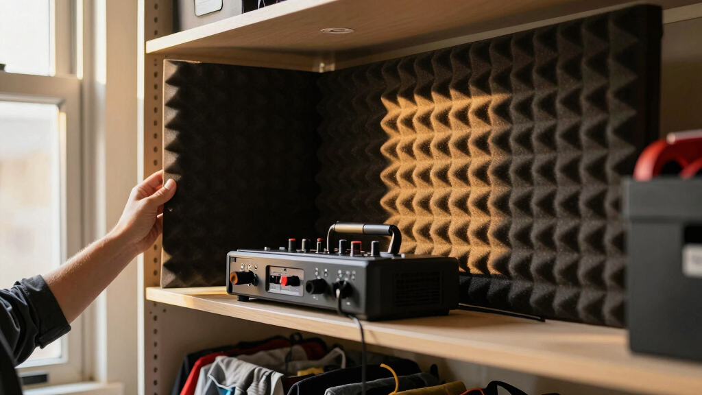 Acoustic Dampening, Placement, and the “Rig in the Closet” Setup