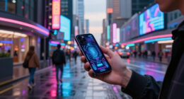 A Walkable ASCII Cyberpunk City In One HTML File [Video]