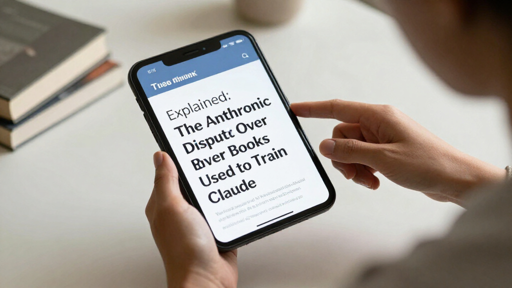 Explained: The Anthropic Dispute Over Books Used To Train Claude